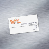 Niedliche Orangenfüchse Grafik