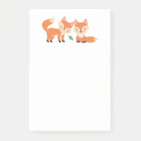 Niedliche Orangenfüchse Grafik