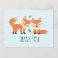 Niedliche Orangenfüchse Grafische Illustration Vie
