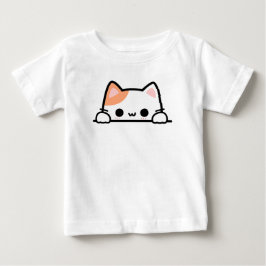 Niedliche Orangenkatze Baby T-shirt