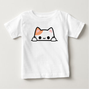 Niedliche Orangenkatze Baby T-shirt