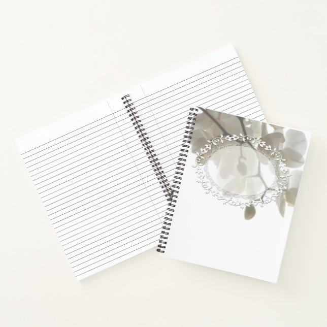 Niedliche Orchideen Notizbuch (Innenseite)