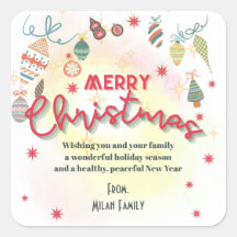 Niedliche Ornamente Feiertag Weihnachten Party Ein