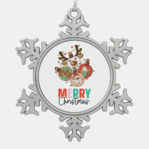 Niedliche Ornamente - Frohe Weihnachten