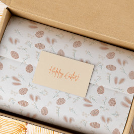 Niedliche Osterboheier Blumenmuster Seidenpapier