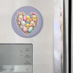 Niedliche Osterbünen und Pastelkerne Magnet