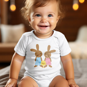 Niedliche OsterBunnies Baby Strampler