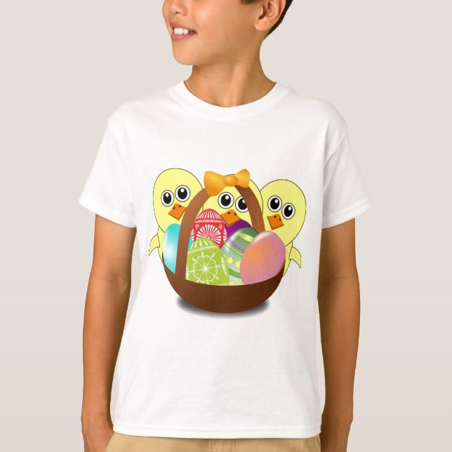 Niedliche OsterBunnies T-Shirt (Vorderseite)