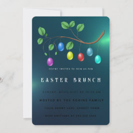 Niedliche Ostereier Einladung