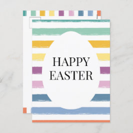 Niedliche Ostereier Feiertagspostkarte