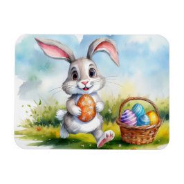 Niedliche Osterhase Magnet