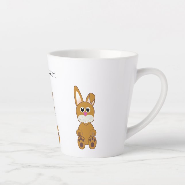 Niedliche Osterkaninchen Milchtasse (Rechts)