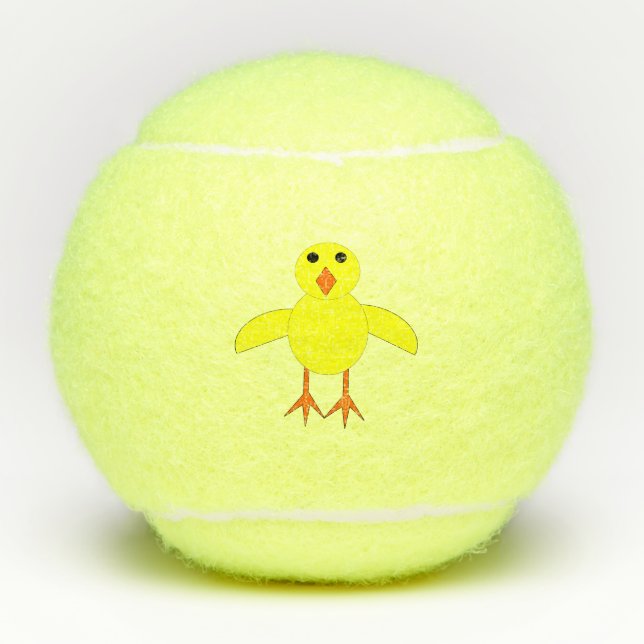 Niedliche Osterkeule Tennisbälle (Vorderseite)