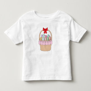 Niedliche Osterkörbe und Pasteleier Ostereier Kind Kleinkind T-shirt