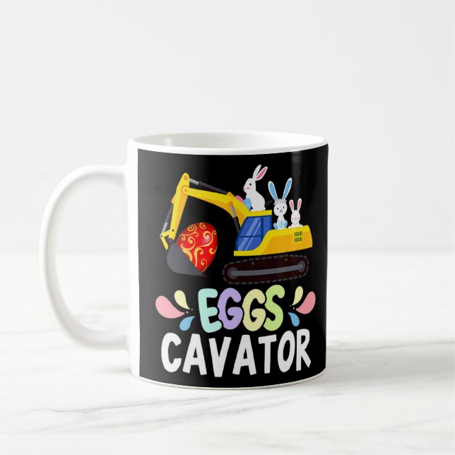 Niedliche Ostern Egg Jagen Kavator Ostern Ki Kaffeetasse (Links)