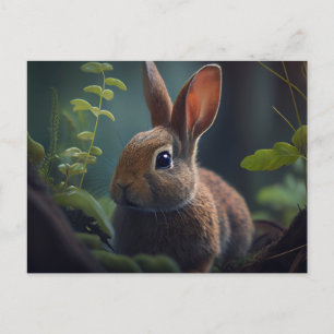Niedliche Osterpostkarte Postkarte