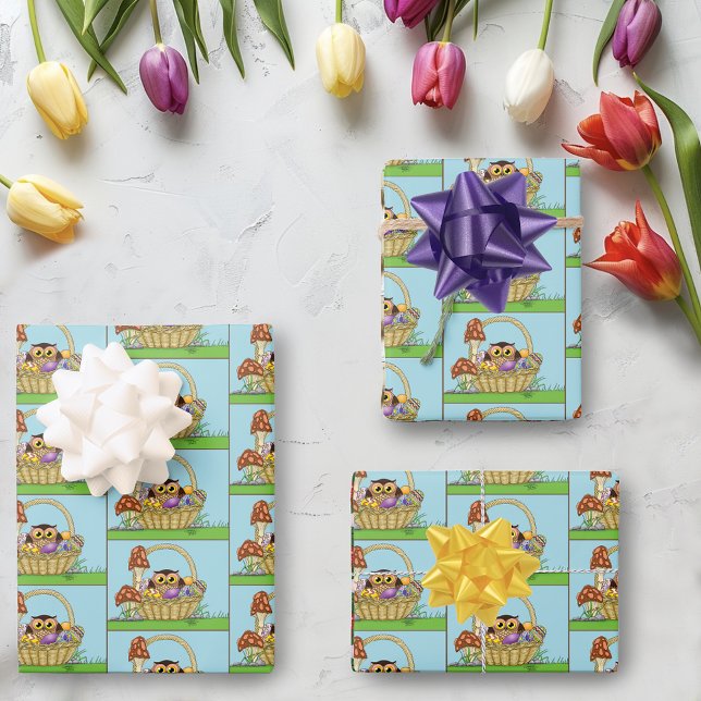 Niedliche Osterschale Geschenkpapier Set (Von Creator hochgeladen)