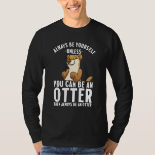 Niedliche Otter für Männer - Frauenmeerregion Otte T-Shirt