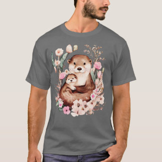 Niedliche Otter T-Shirt