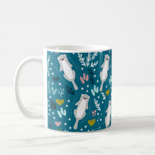 Niedliche Otters Kaffeemaschine Tasse