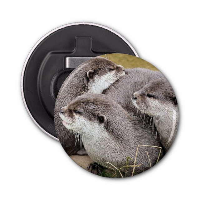 NIEDLICHE OTTERS-Taste Flaschenöffner (Vorderseite)