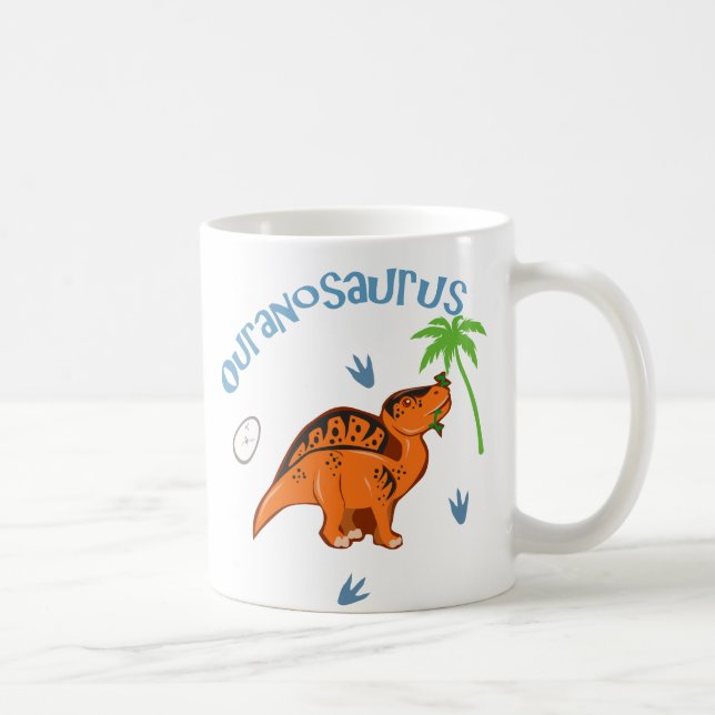 Niedliche Ouranosaurus Tasse (Rechts)