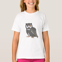 Niedliche Owl Illustration T-Shirt