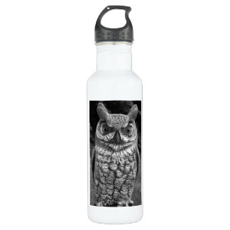 Niedliche Owl Statue Trinkflasche