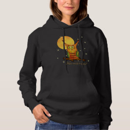 Niedliche Owl Watercolor Stilschule Jahr auf der R Hoodie