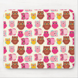 Niedliche Owls Mousepad