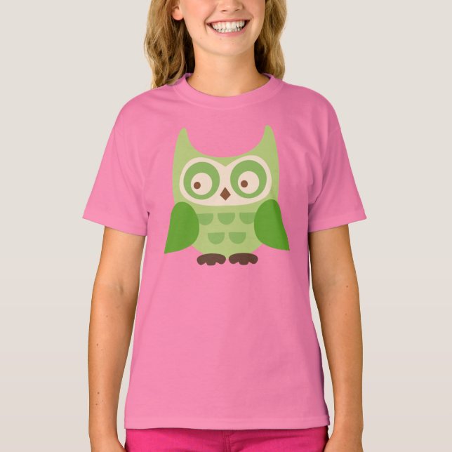 Niedliche Owls T-Shirt (Vorderseite)