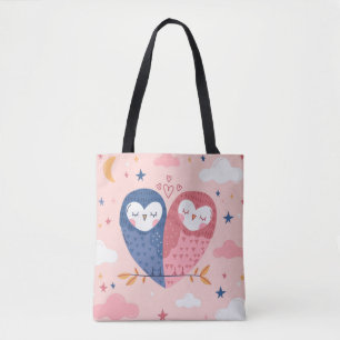 Niedliche Owls Tote Tasche