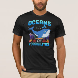 Niedliche Ozeane mit Möglichkeiten Sommerferien T-Shirt