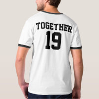 Niedliche Paar-T - Shirts zusammen seit dem
