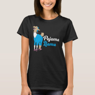 Niedliche Pajama Llama Bed Time T-Shirt