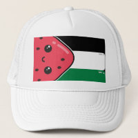 Niedliche Palästinafahne mit wassermelonfreiem Pal