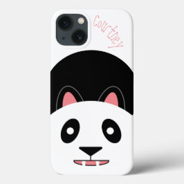 Niedliche Panda Bärenwand individuell anpassbar Case-Mate iPhone Hülle