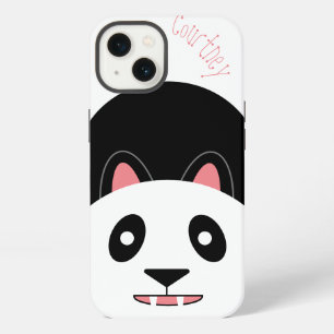 Niedliche Panda Bärenwand individuell anpassbar iPhone 13 Hülle