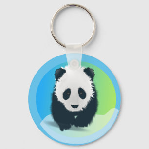 NIEDLICHE PANDA BEAR KEY KETTE SCHLÜSSELANHÄNGER