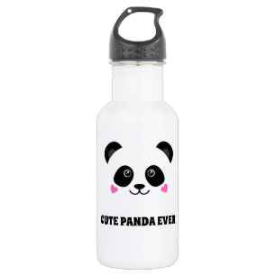 Niedliche Panda-Ess-Flasche Edelstahlflasche