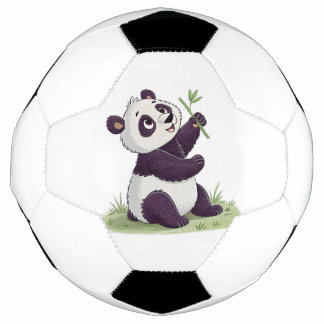 Niedliche Panda-Fußballbälle Fußball