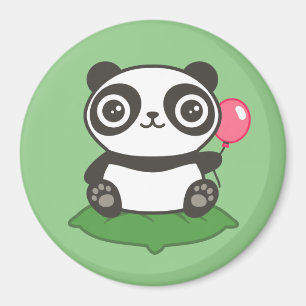 Niedliche Panda-Illustration Magnet