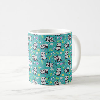 Niedliche Panda-Muster gedruckte Tasse