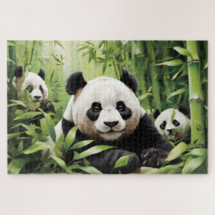 Niedliche Panda Puzzle