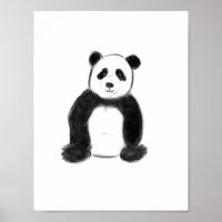 Niedliche Panda-Skizze