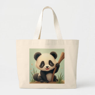 niedliche Panda-Tasche Jumbo Stoffbeutel