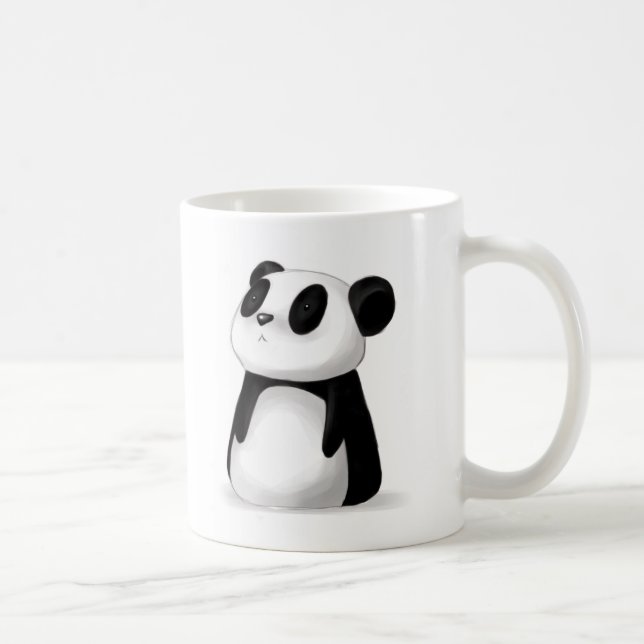 Niedliche Panda-Tasse Kaffeetasse (Rechts)