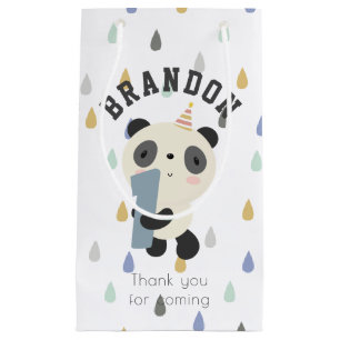 Niedliche Panda zum Geburtstag Kleine Geschenktüte