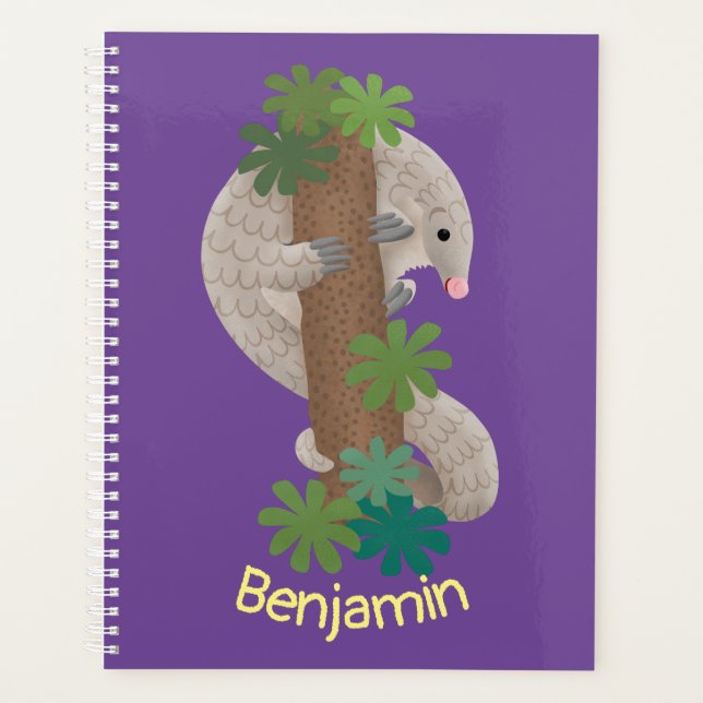 Niedliche Pangolin-Vorführung Planer (Vorderseite)