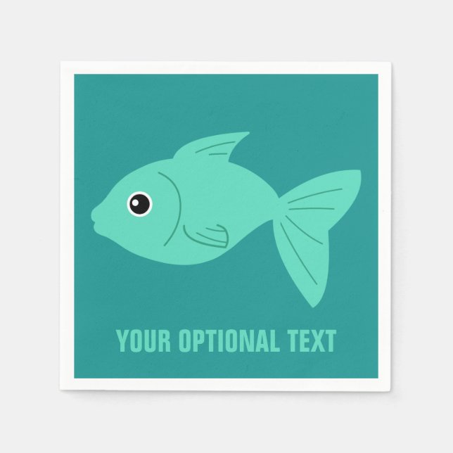 Niedliche Papierservietten (Vorderseite)